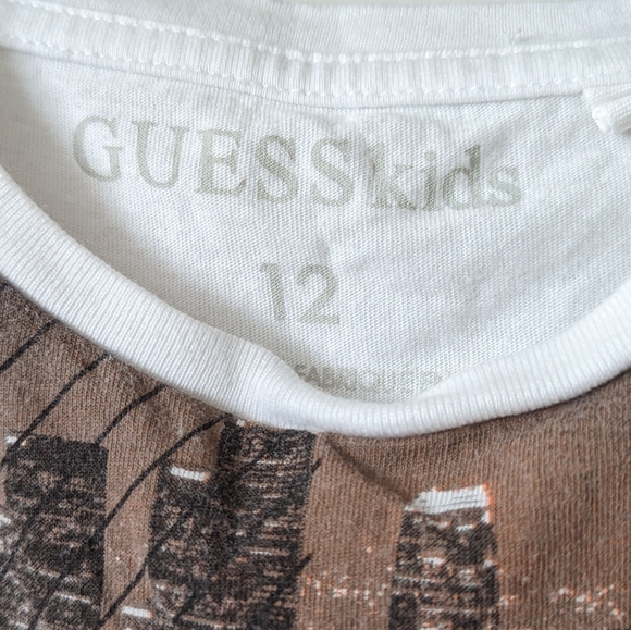 Guess Boys Logo Printed Tee - Picture 2 of 2